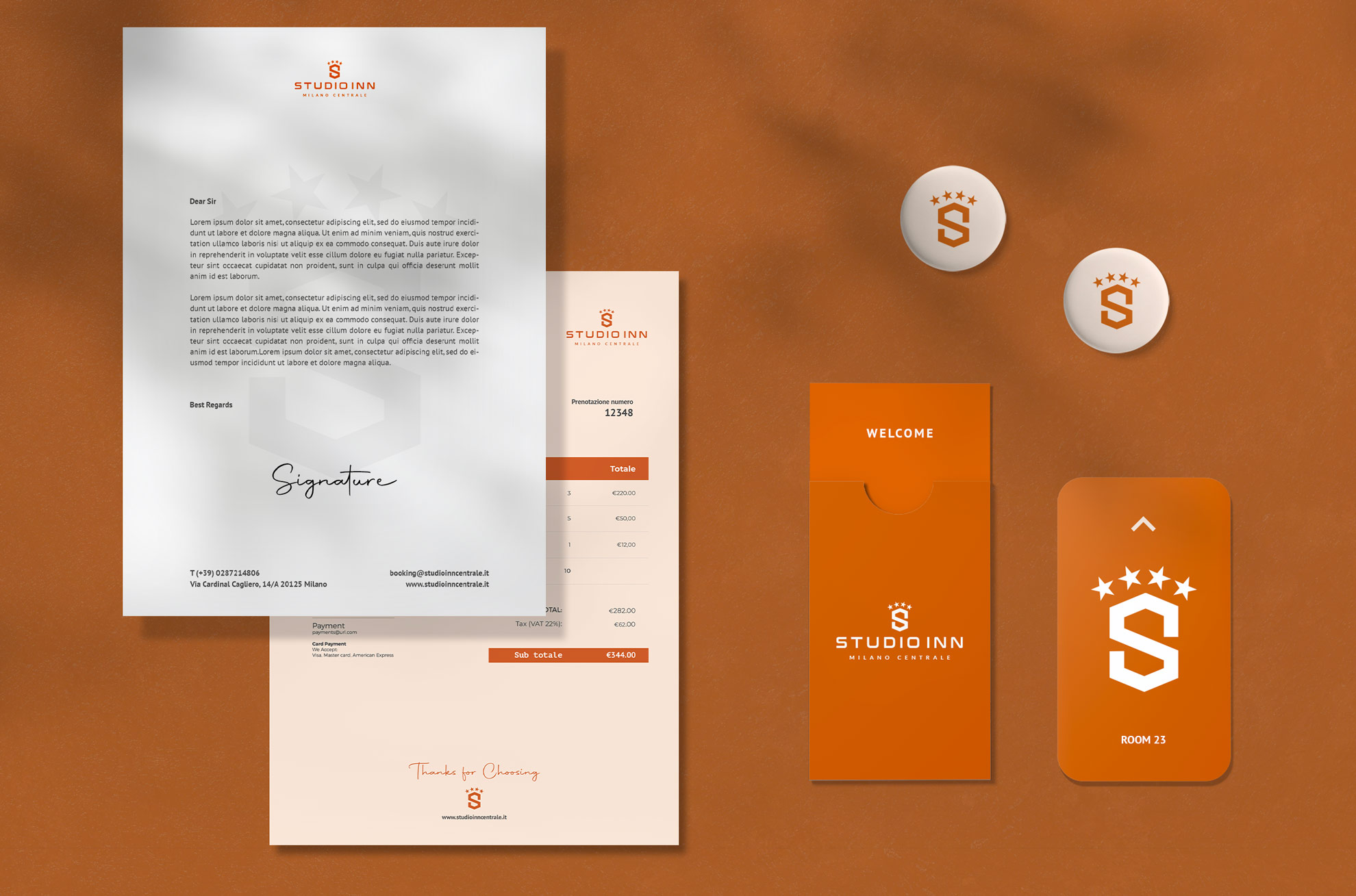 Studio Inn Rebranding